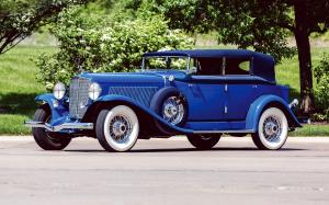 Auburn 12-160A Custom Dual Ratio Phaeton Sedan 1932 года